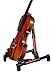 Guitar Stand for Acoustic/Electric/Classical Guitars and Violin, Ukulele, Bass, Banjo - Folding, Portable and Lightweight - for Concert & Travel - by Nordic Essentials