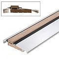 Aluminum 73" Outswing Adjustable Oak Top Threshold
