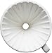 Kuissential Ceramic Coffee Dripper, Pour Over Coffee Filter, Size 02 (Includes 40 filters & coffee scoop)