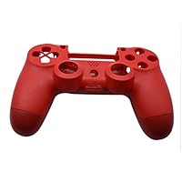 Xingsiyue Replacement Grip Housing Case Front Back Shell Anti Scratch Cover for Sony PS4 Pro 4.0 / PS4 Slim / PS4 12XX Controller (Red)