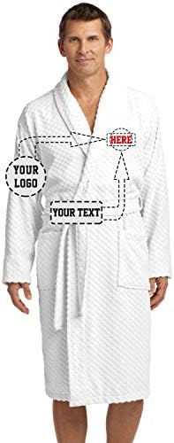 Personalized Bathrobes for Men & Women - Custom Embroidered Monogrammed Spa Robes