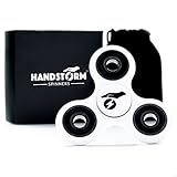 Fidget Spinner Toy - US CPSC Approved - ADHD Stress and Anxiety Relief - EDC Office Toy, Super Fast Long Spins - Premium Hybrid Ceramic Bearing by Handstorm Spinners