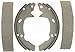 ACDelco Silver 14599B (19287952) Bonded Rear Drum Brake Shoe Set