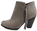 Soda Women's Ages Tassel Zip Chunky Heel Bootie
