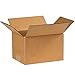 PARTNERS BRAND 8x6x5 Corrugated Boxes, Small, 8L x 6W x 5H, Pack of 25 | Shipping, Packaging, Moving, Storage Box for Home or Business, Strong Wholesale Bulk Boxes