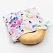 Bumkins Sandwich Bag / Snack Bag, Reusable Fabric, Washable, Food Safe, BPA Free, 7x7 – Watercolor