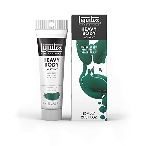 Liquitex Special Release Muted Collection, Heavy Body Acrylic Paint 2-oz Tube - Muted Green