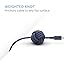 Native Union NIGHT Cable - Lightning to USB Charging/Sync Cable - Extra Long 3 Meter Braided Cable with Weighted Anchor Knot - Compatible with iPhone, iPad, iPod (Marine)