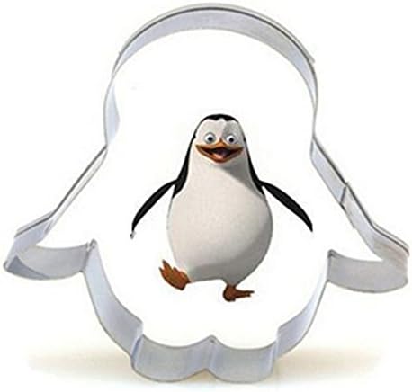 Demarkt 3 Pcs Cute Cartoon Penguin Shape Stainless Steel Biscuit Mold DIY Cake Mold Cake Biscuit Cookie Cutter Mold