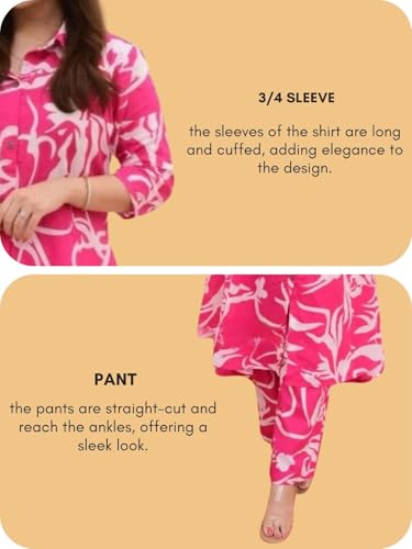 GRECIILOOKS Women Rayon Blend Ethnic Wear Formal Kurta Co-ord Set (GL-W1814&TR871-S-PINK Pink) 4