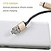 Miger 2PACK Retractable OTG Flat Charge and Sync 2-in-1 Cable with Lightning & micro USB connectors for iPhone 6, iPad, iPod Touch/5 Nano 7 on iOS9, Samsung and more