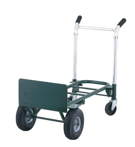 Harper Trucks DTBK1935P Heavy Duty Convertible Hand Truck,Dark Green