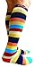 Compression Socks (1 pair) for Women & Men (Savvy Stripes, L/XL)