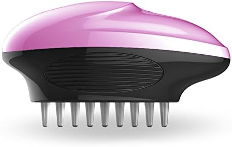 Easefollow Electric Scalp Massager, Vibrating Hair Brush, Hand Held Massager Purple