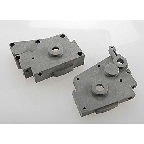 Traxxas 4491A Gearbox Halves Gray Left & Right by Traxxas