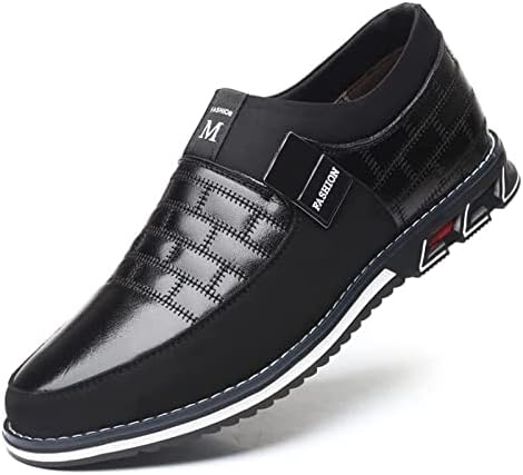 Cosidram black navy blue casual shoes business dress lace microfiber Sz 14 …NEW COSIDRAM Men main image 2