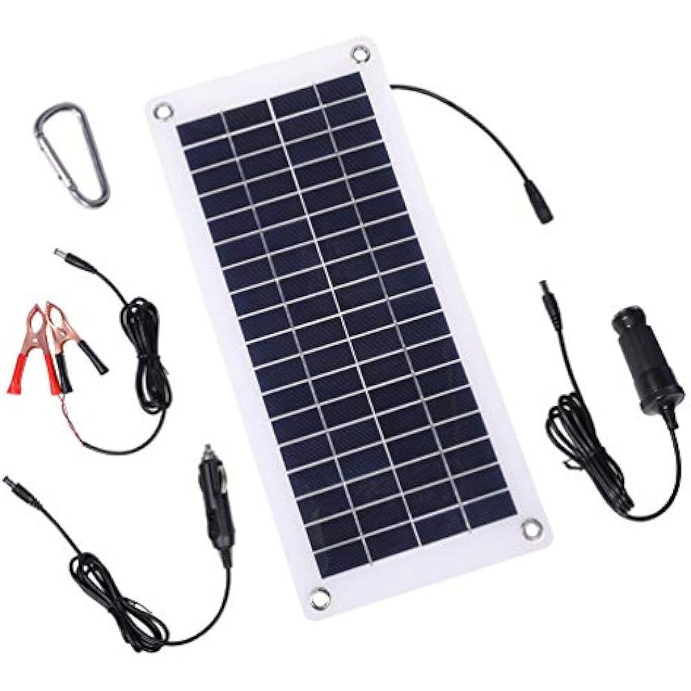 Solar Battery Chargers & Charging Kits 18V 12V 12W Car And Maintainer