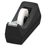 Sparco Tape Dispenser, Desktop, Holds 1/2-Inch-3/4 x 36 Yards, 1-Inch Core, BL (SPR64007)