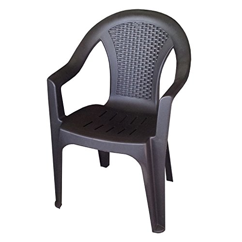 Multistore 2002 5tlg. Gartengarnitur Balkonmöbel Set Sitzgarnitur 79x79cm Rattan-Look Vollkunststoff Terrassenmöbel… – Bild 3