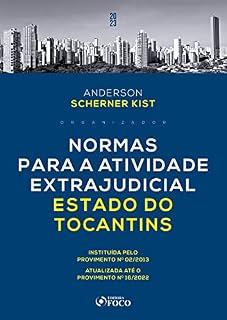 Livro Normas para a atividade extrajudicial: Estado de Tocantins