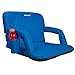 Driftsun Extra Wide Deluxe Stadium Seat Reclining Bleacher Chair Folding Back/Sport Chair Reclines Perfect Bleachers, Lawns Backyards (Expanded Width)
