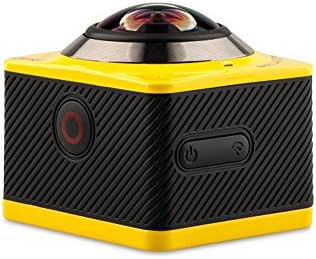 1.5 inch LCD 360 Degree Panoramic Sports Video Camera 1080P 3D VR Mini Wifi Waterproof Action Camera Underwater Camcorders for Bicycle, Ski, Surfing, Diving and Photo Shooting [2 Battery]