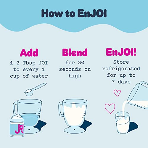 Almond Milk Unsweetened Plain Concentrate by JOI 27 Servings, Blend