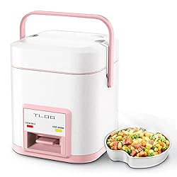 TLOG Mini Rice Cooker 2.5-Cup Uncooked