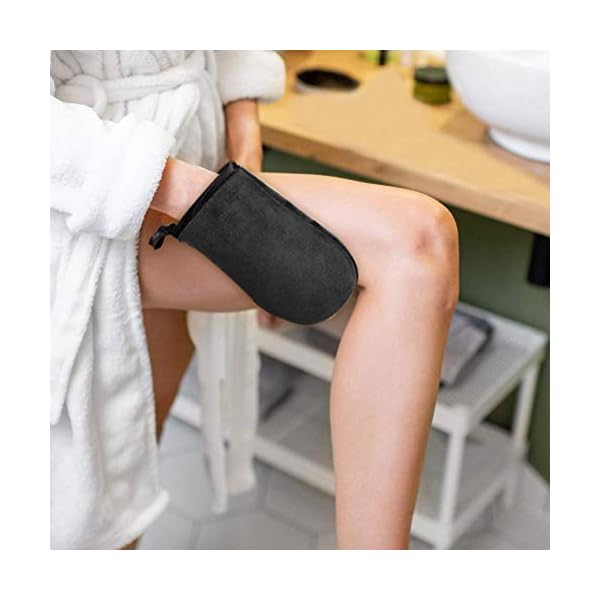 4-in-1-Tanning-Lotion-Applicator-Self-Tanning-Mitt-Applicator-to-Back-Exfoliating-Gloves-Tanning-Mitt-Set-for-Lotion-Cream-Medicine 4 in 1 Tanning Lotion Applicator, Self Tanning Mitt Applicator to Back, Exfoliating Gloves Tanning Mitt Set for Lotion…