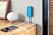 Bluelounge Portiko Blue - 6-foot extension cord with two 100V outlets and two USB ports