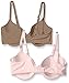 Ellen Tracy Women's 2 Pack T-Shirt Bra