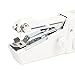 Amado Portable Sewing Machine, Professional Battery-Operated Sewing Handheld Electric Household Tool, Cordless Quick Stitch Tool for Fabric