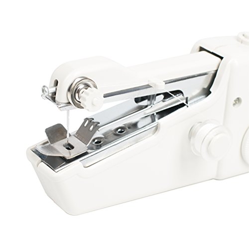 Amado Portable Sewing Machine, Professional Battery-operated Sewing Handheld Electric Household Tool, Cordless Quick Stitch Tool for Fabric - Thumbnail 3