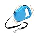 AIPET Retractable Dog Leash, 360° Tangle-Free pet Leash, One-Handed Brake/Pause/Lock 16ft Nylon Duty Retractable Heavy pet Leash (M, Blue)