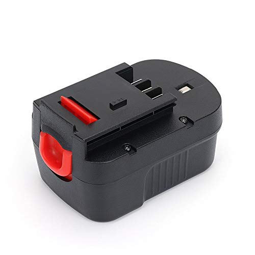 Replace HPB12 Battery Black and Decker 12V for BDID1202 CDC120ASB HPD12K-2 FS120BX FSB12 FS120B A1712 A12 BD12PSK SS12 XD1200K Drill, Reexbon 12 Volt 2.0Ah / 2000mAh Relacement Battery Power Pack