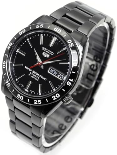 Amazon.com: SEIKO 5 Compass Automatic Black Dial Men's Watch