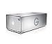 G-Technology 16TB G-Raid with Thunderbolt 3, USB-C (USB 3.1 Gen 2), and HDMI, Removable Dual Drive Storage System, Silver – 0G05758-1