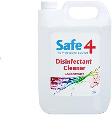 Safe4 Disinfectant Cleaner 5 litre (Clear (Odourless))