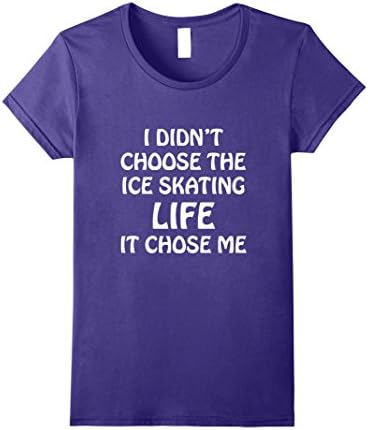 Womens Ice Skating Is Everything To Me Sports Devotion Gift T-shirt Medium Purple