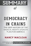 Summary of Democracy in Chains by Nancy MacLean: Conversation Starters