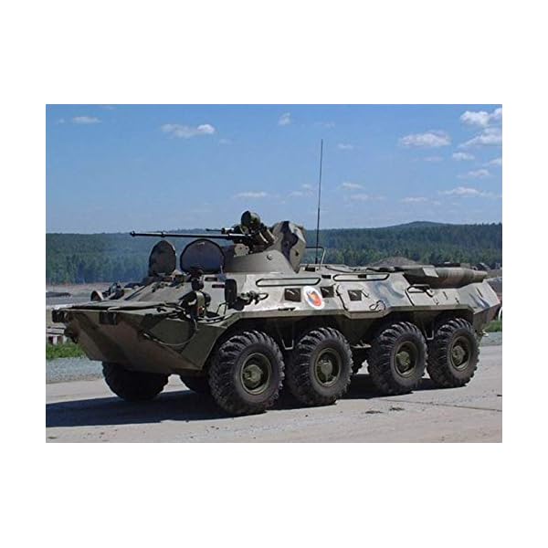 SY-Heat Gepanzerte Automodell, Militärmodell Bstr-80 Transportfahrzeug Replik 1:72 Militärkollektion Gedenkstätte… – Bild 3