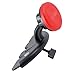 TechMatte MagGrip Universal Magnetic CD Slot Car Mount with Extra Strong Magnetic Grip (Red)