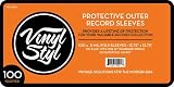 Vinyl Styl Protective Outer Record Sleeves - 100 Pack