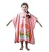 Anikea Kids Children Hooded Poncho Flamingo Bath/Beach/Shower Towel 27.5