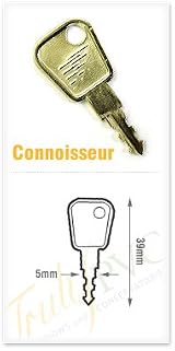 Truly PVC Supplies 3 x Connoisseur Window Lock Replacement Keys view 2