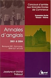 Annales d'anglais