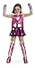 DC Comics Child's Pink Wonder Woman Costume, Medium