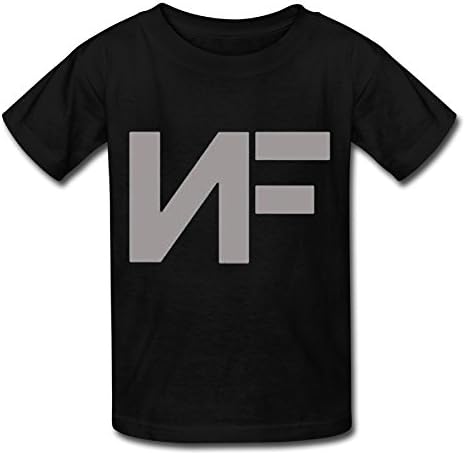 NEVALY Unisex Kids NF Wake Up NF Logo Summer T Shirt