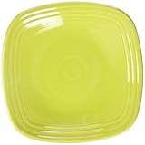 Fiesta 9-1/8-Inch Square Luncheon Plate, Lemongrass