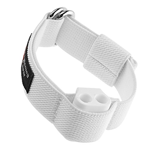 Baoblaze For AirPods Armband Holder Accessories for Exercise Safely Secure For Your AirPods On Your Armstrap with Holder While Working Out,37cm White